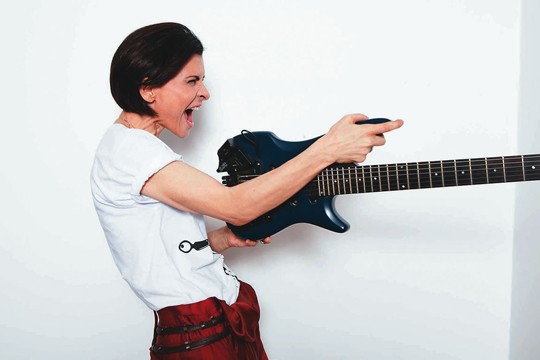 A cantora carioca Marina Lima A cantora carioca Marina Lima