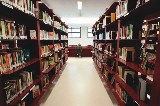 A seção Seção Circulante da Biblioteca Mário de Andrade A seção Seção Circulante da Biblioteca Mário de Andrade