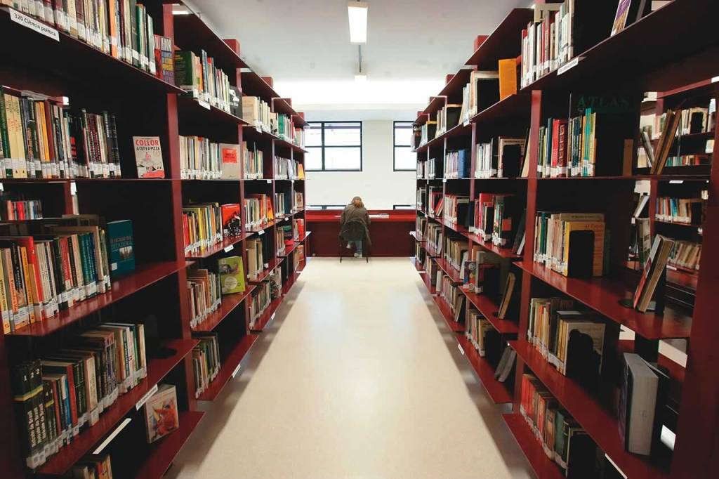 A seção Seção Circulante da Biblioteca Mário de Andrade A seção Seção Circulante da Biblioteca Mário de Andrade