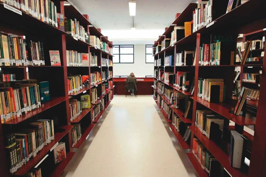 A seção Seção Circulante da Biblioteca Mário de Andrade A seção Seção Circulante da Biblioteca Mário de Andrade