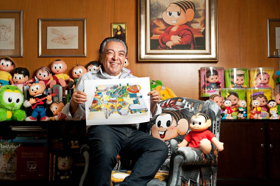 Mauricio de Sousa: planos de abrir um restaurante temático dos personagens em Pinheiros Mauricio de Sousa: planos de abrir um restaurante temático dos personagens em Pinheiros