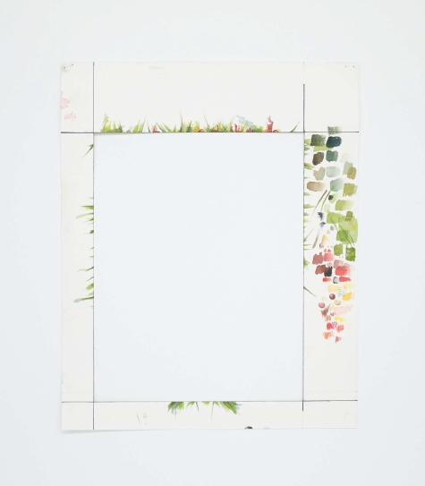 Autorretrato como Teste de Cor: O Que Sobrou: obra original está no México; na exposição, o trabalho exposto é a recriação do teste de cor Autorretrato como Teste de Cor: O Que Sobrou: obra original está no México; na exposição, o trabalho exposto é a recriação do teste de cor