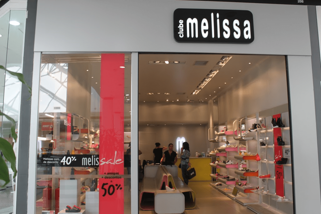 Melissa, no Shopping Metrô Itaquera Melissa, no Shopping Metrô Itaquera
