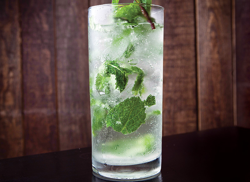 O mojito em sua versão clássica O mojito em sua versão clássica