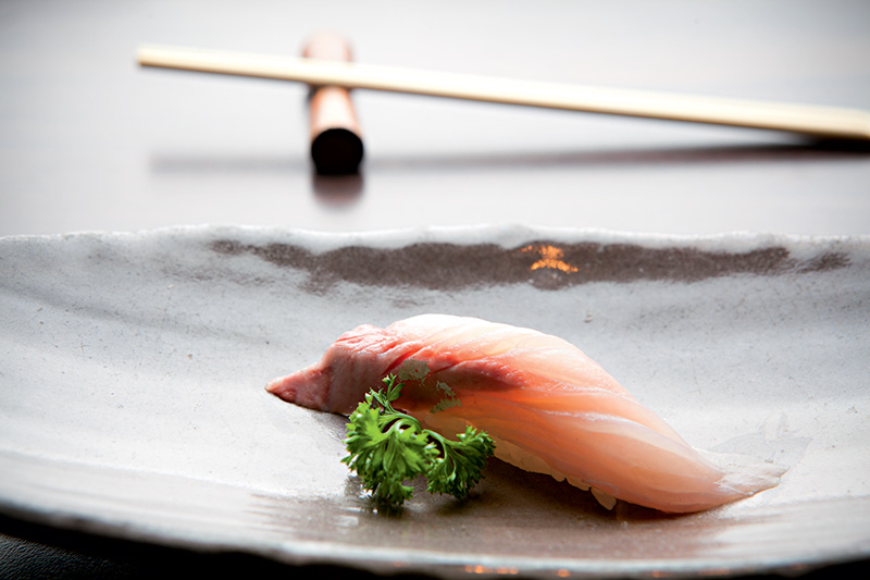 Sushi de olhete Sushi de olhete