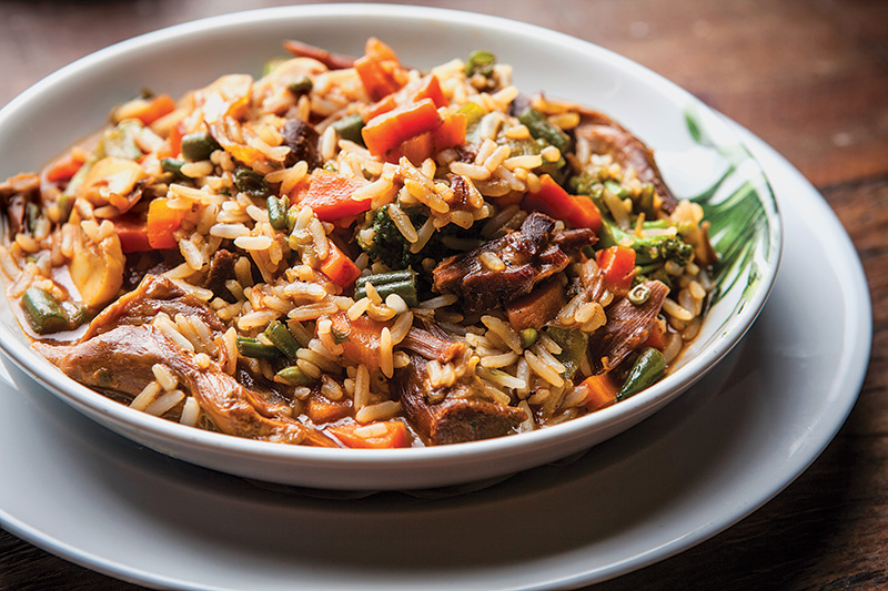 Arroz de cordeiro: uma das opções Arroz de cordeiro: uma das opções