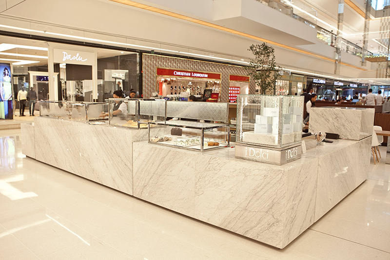 O quiosque localizado no Shopping JK Iguatemi O quiosque localizado no Shopping JK Iguatemi