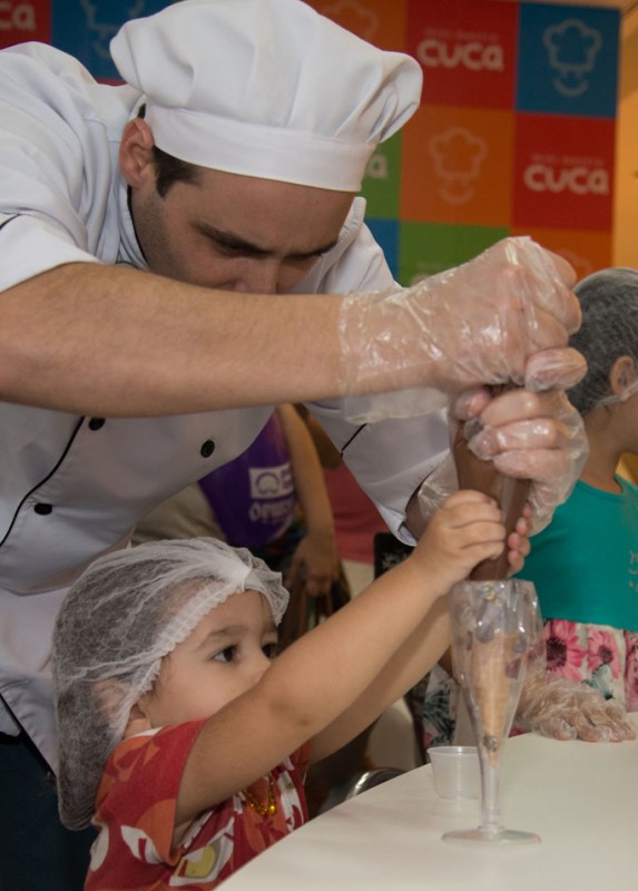 No Mini Mestre Cuca, os pequenos aprendem a preparar quitutes No Mini Mestre Cuca, os pequenos aprendem a preparar quitutes