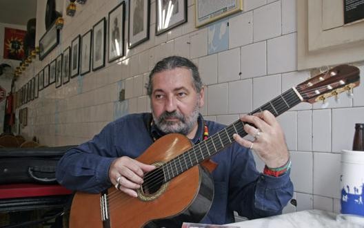 O músico Moacyr Luz