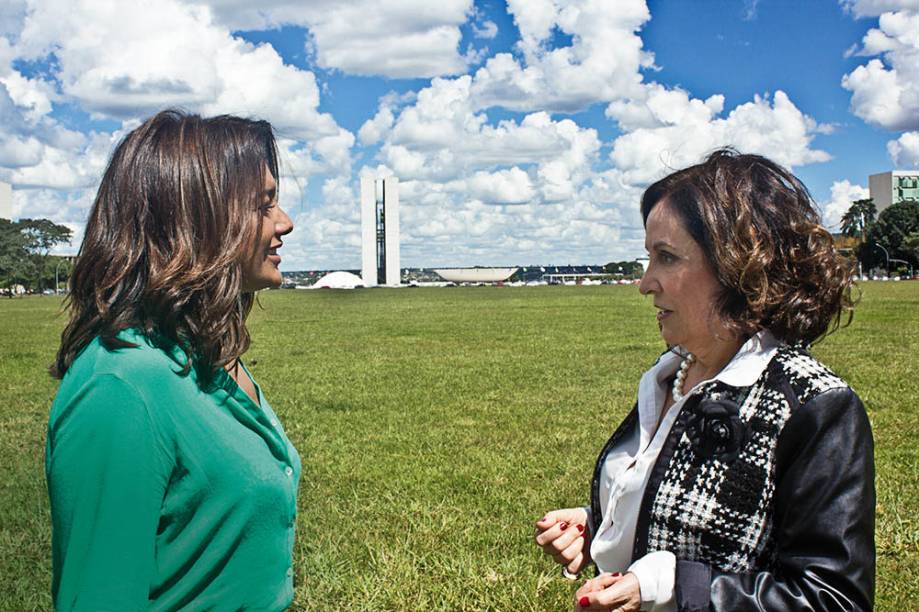 Dira Paes e Stella Miranda: conchavo em licitação Dira Paes e Stella Miranda: conchavo em licitação