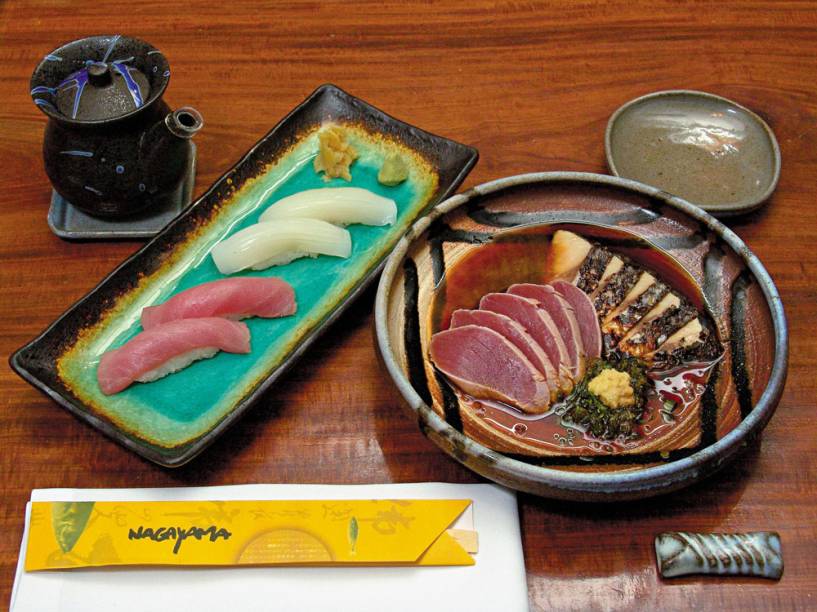 Nagayama: bons sushis em ambiente badalado Nagayama: bons sushis em ambiente badalado