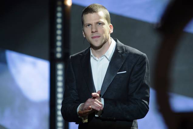 Truque de Mestre - O 2º Ato: o ator Jesse Eisenberg, no papel de Atlas Truque de Mestre - O 2º Ato: o ator Jesse Eisenberg, no papel de Atlas