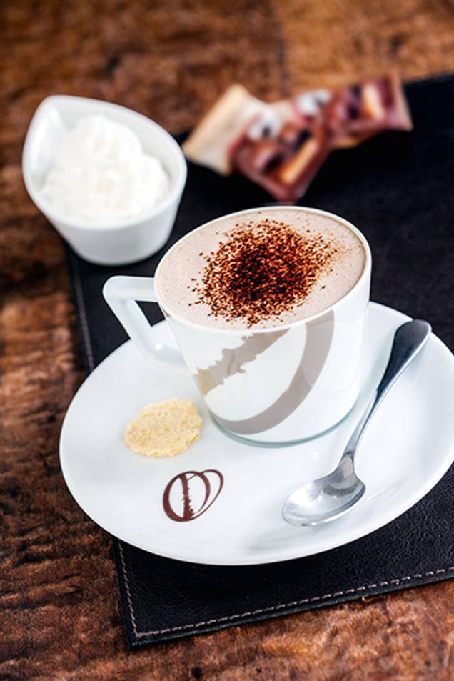 Chocolate quente: versão tradicional Chocolate quente: versão tradicional