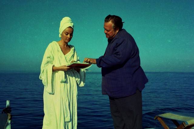 Oja Kodar e Orson Welles