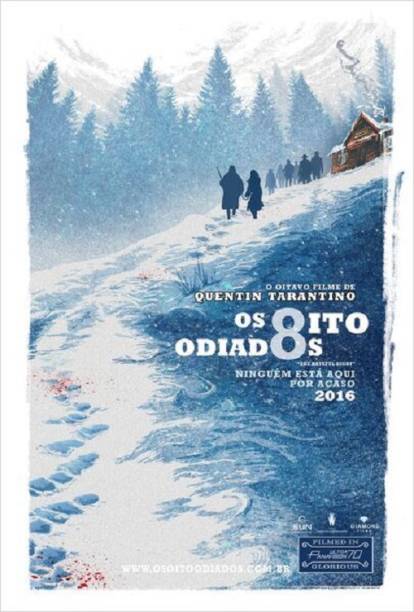 Pôster do filme Os Oito Odiados Pôster do filme Os Oito Odiados