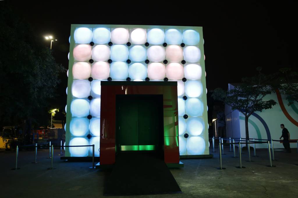 Pavilhão Ouvir: experiência sensorial Pavilhão Ouvir: experiência sensorial