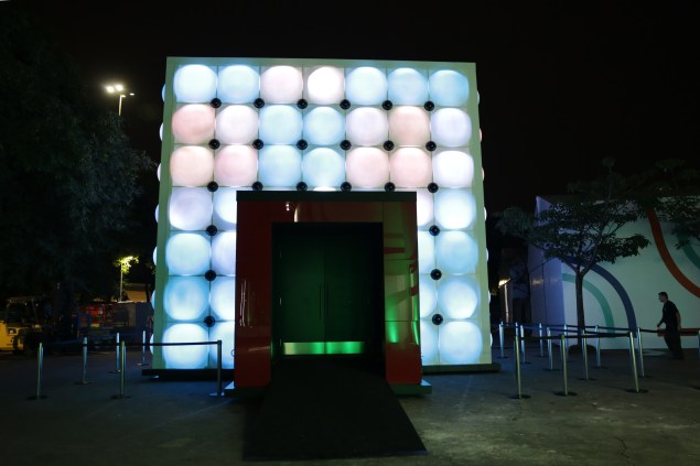 Pavilhão Ouvir: experiência sensorial Pavilhão Ouvir: experiência sensorial