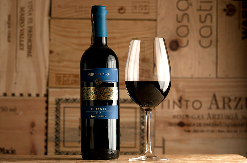 O tinto italiano Rocca delle Macìe Chianti Vernaiolo O tinto italiano Rocca delle Macìe Chianti Vernaiolo