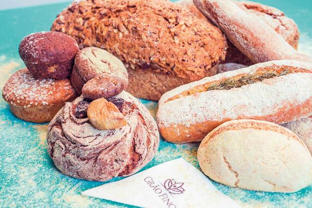 Os pães da casa: feitos sem a adição de farinha de trigo Os pães da casa: feitos sem a adição de farinha de trigo