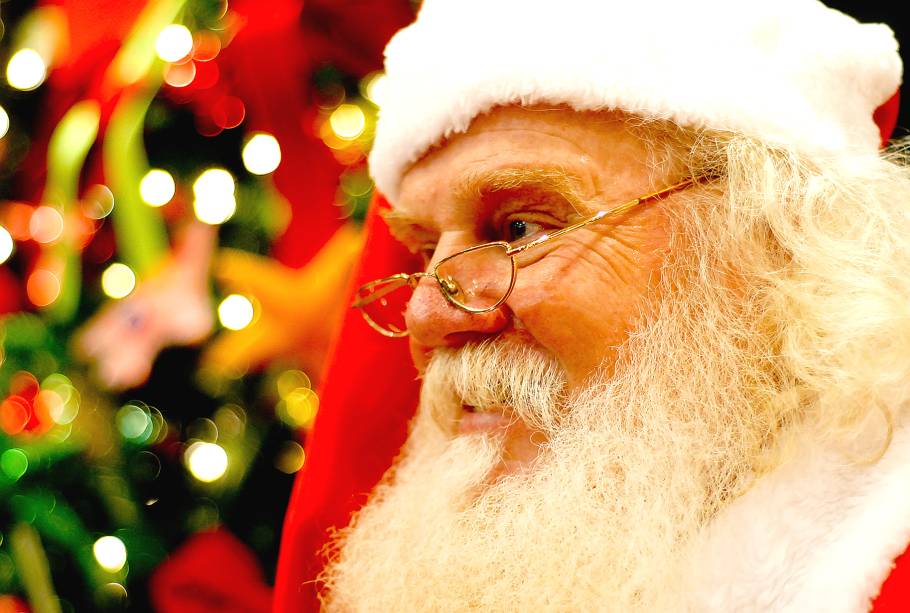 Bom velhinho fica no shopping até o dia 24 de dezembro