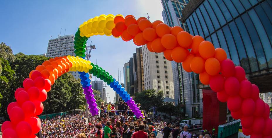 Parada Gay: edição de 2014 ocupou a Avenida Paulista Parada Gay: edição de 2014 ocupou a Avenida Paulista