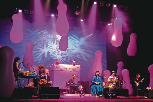 A banda Pato Fu: apresentação do álbum <em>Música de Brinquedo</em>