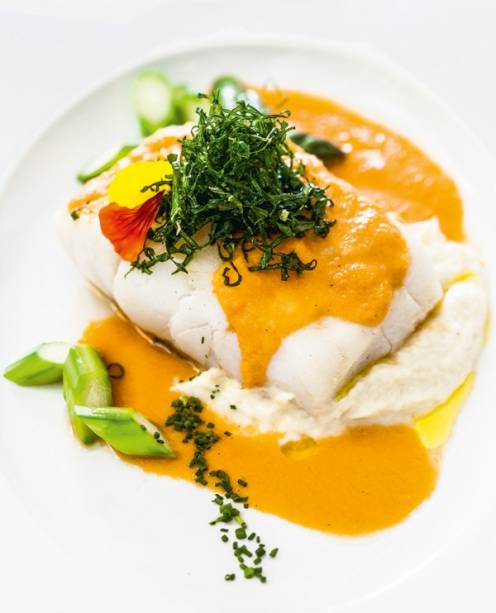 Alteração no cardápio: peixe do dia com purê de palmito pupunha Alteração no cardápio: peixe do dia com purê de palmito pupunha