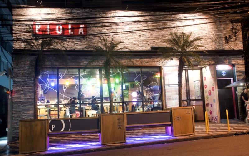 Unidade da pizzaria Piola, localizada na Alameda Lorena Unidade da pizzaria Piola, localizada na Alameda Lorena