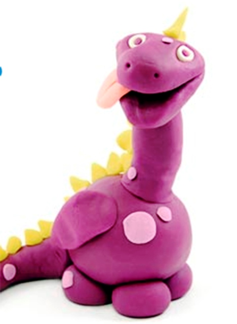 Dragão de massinha Dragão de massinha