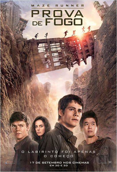 Pôster - Maze Runner - Prova de Fogo