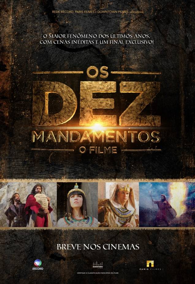 Cartaz de Os Dez Mandamentos Cartaz de Os Dez Mandamentos