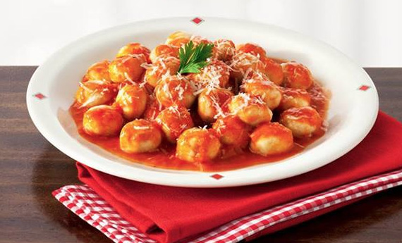 Nhoque ao sugo Nhoque ao sugo