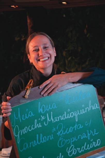 A chef italiana Nadia Pizzo A chef italiana Nadia Pizzo