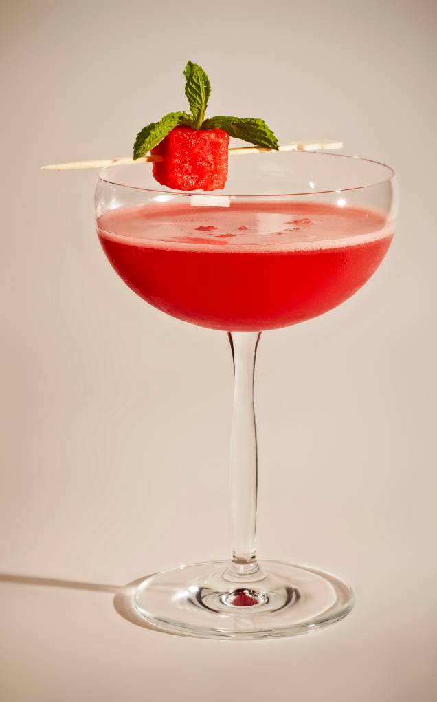 The Sailor: o drinque de verão do pub leva vodca, melancia, limão, hortelã e xarope de amêndoas The Sailor: o drinque de verão do pub leva vodca, melancia, limão, hortelã e xarope de amêndoas