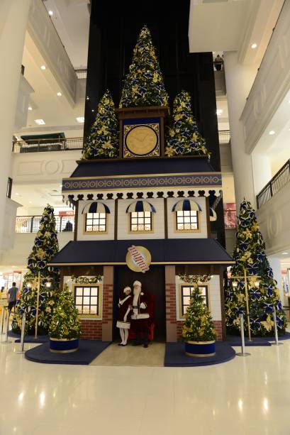 Casa do Papai Noel no Shopping Pátio Paulista