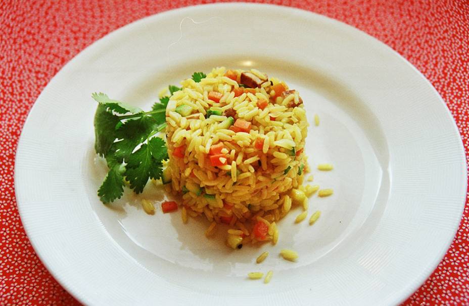 Risoto com gengibre Risoto com gengibre