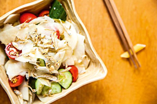 Salada de mamão Salada de mamão
