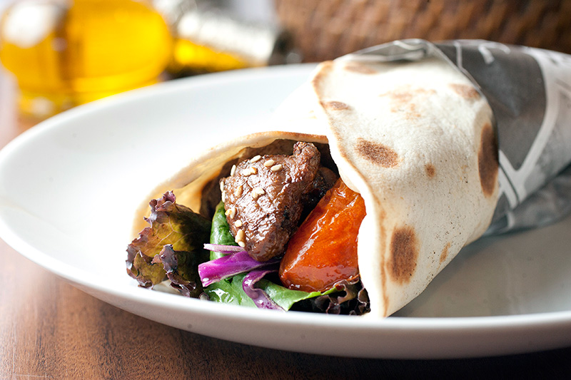 Kebab de picanha de cordeiro Kebab de picanha de cordeiro