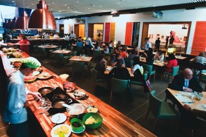 Bufê concorrido Bufê concorrido