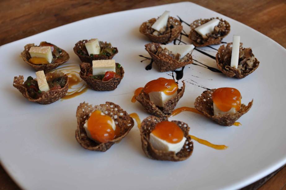 Mix de cestinhas: opção de entrada do Sarrasin Mix de cestinhas: opção de entrada do Sarrasin