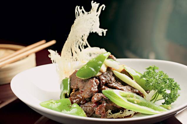 Filé ao molho de ostra Filé ao molho de ostra