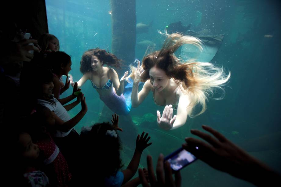 Sereias: apresentações periódicas