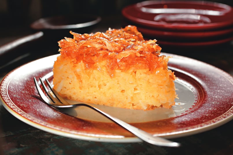 Bolo de mandioca Bolo de mandioca