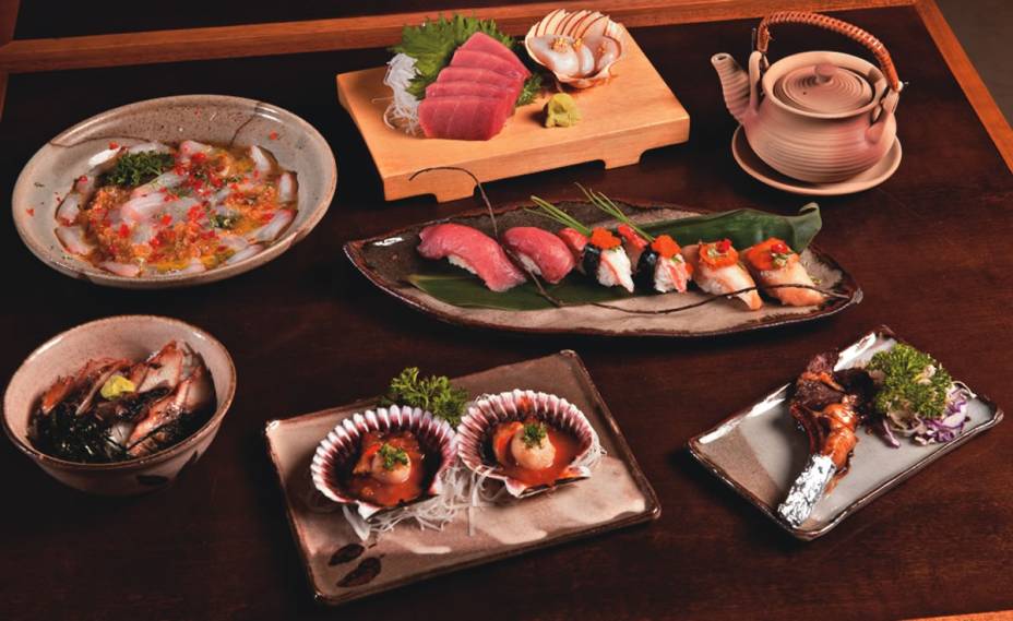 Menu degustação do japonês Shigueru: receitas oferecidas em sete etapas Menu degustação do japonês Shigueru: receitas oferecidas em sete etapas