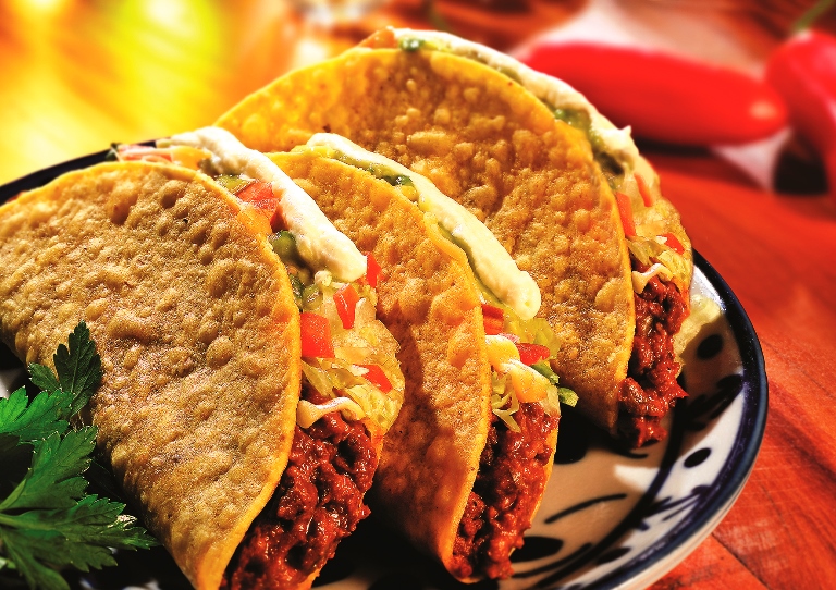 Tex-tacos: opção do jantar indicada para partilhar Tex-tacos: opção do jantar indicada para partilhar