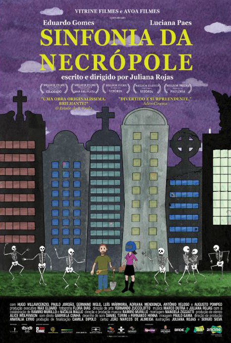 Pôster de Sinfonia da Necrópole Pôster de Sinfonia da Necrópole