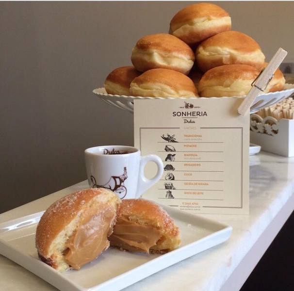 Sonheria Dulca: sonho de doce de leite Sonheria Dulca: sonho de doce de leite