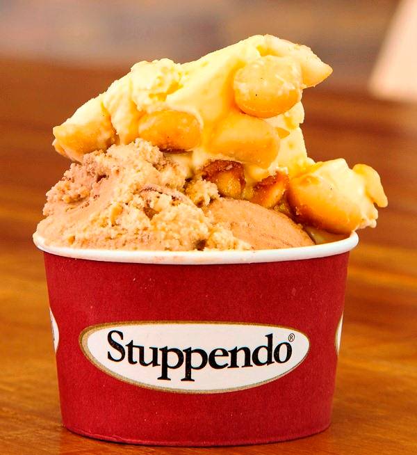 Stuppendo: quarenta sabores de sorvete se revezam na vitrine Stuppendo: quarenta sabores de sorvete se revezam na vitrine