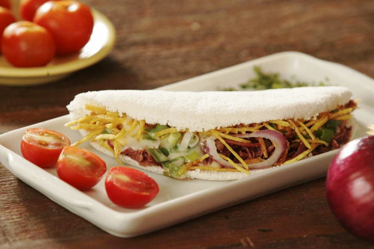 Tapioca de carne seca Tapioca de carne seca