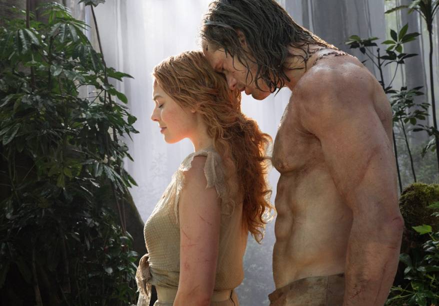 A Lenda de Tarzan: Margot Robbie e Alexander Skarsgård A Lenda de Tarzan: Margot Robbie e Alexander Skarsgård